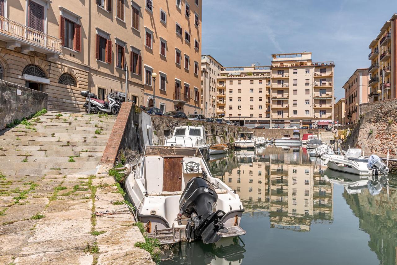Piccola Venezia Canal View Charming Flat Livorno Luaran gambar